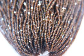 11/0 Hanks Charlotte true Cut Beads MATT Smoked Topaz 1/5/25/50/100 Hanks 2.0mm jewellery rare PREMIUM beads, jewelry supply, findings