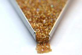 11/0 Charlotte Cut Beads 17020 Patina Gold Silver Lined Aurore Boreale 10/20/50/250/500 Grams PREMIUM MATERIALS