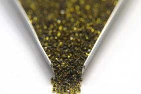 11/0 True cuts Charlotte Beads Yellow Jet Lined 10/20/50/250/500 Grams PREMIUM SEED BEADS, Native Supply