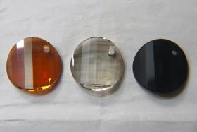 Swarovski 6621 TWIST Crystal Pendant Bead 28mm Pendant Beads vintage findings, jewelry making, wedding decorations