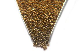13/0 Charlotte Cut Beads Dorado 5/10/20/50/250/500 Grams embroidery materials, jewelry making, vintage beads, rare finding, aurum