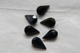 8x5 mm Vintage Swarovski fancy Navette in Jet 36/72/144 Pieces Jewery making stones gemstones, fancy opal stones