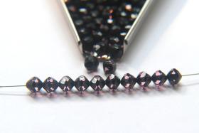 6mm Vintage Swarovski crystal beads, Cosmojet Amethyst faceted article 5309 6/12/36/72/144/288/720 Pieces, PREMIUM rare vintage supplies