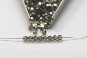 4mm Swarovski 5000 Black Diamond Satin Faceted Round Beads 6/12/36/72/144/288/720/1440 Pieces Jewelry making beads