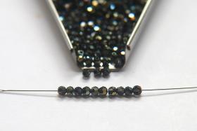 3mm Swarovski 5000 Jet Nut Faceted Round Beads 6/12/36/72/144/288/720/1440 Pieces Jewelry making beads