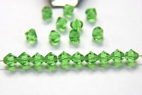 6 mm Peridot Preciosa Bicones 12/36/72/144/288 Pieces Jewelry making beads Made in Czech Republic