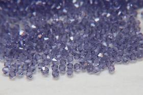 4mm Light Tanzanite Swarovski Bicone beads 36/72/144/432/720 Pieces embroidery materials, craft vintage findings, embellishments, wedding