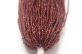 11/0 Hanks Charlotte Cut Beads Burgundy Opal 1/5/25/50/100 Hanks 2.0mm jewellery rare glass beads, jewelry supply, Native supply