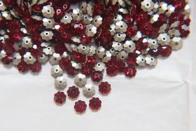 6mm Swarovski Margarita Sew-on Stone (3700) Siam Foiled 12/24/72/144 Pieces PREMIUM Materials