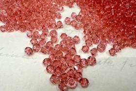 3mm Rose Peach Swarovski Bicone 5328 Beads Jewelry findings embroidery materials jewelry making