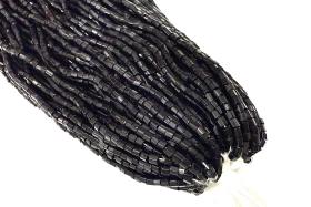11/0 Czech Two Cut Seed Bead Black Full hanks Preciosa Ornella loose beads