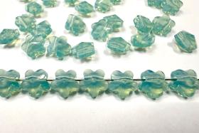 Swarovski Elements 8MM Swarovski 5744 Pacific Opal Faceted Flower Crystal Beads side drilled Premium Supply