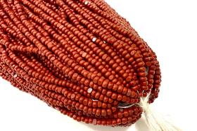 11/0 Charlotte true Cut Beads Opaque Burnt Rust