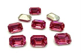 Vintage Swarovski Crystal Rhinestone, 14x10mm Octagon Crystal Gemstone