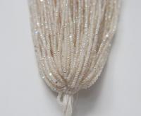 11/0 Hanks Charlotte Cut Beads Patina White Alabaster Aurore Boreale 1/5/25/50/100 Hanks PREMIUM SEED BEADS, Native Supplies