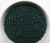 13/0 Charlotte Cut Beads Opaque Emerald 5/10/20/50/250/500 Grams craft supplies, jewelry making, embroidery materials, vintage beads, rare