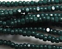13/0 Charlotte Cut Beads Opaque Emerald 5/10/20/50/250/500 Grams craft supplies, jewelry making, embroidery materials, vintage beads, rare