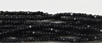 8/0 Charlotte Cut Beads Matt Black 10/20/50/250/500 Grams frosted glass beads, jewelry supply, vintage findings, craft supply, rare material
