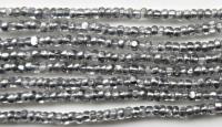 11/0 Charlotte true Cut Beads Patina Transparent Crystal Silver 10/20/50/250/500 Grams 1300 Pieces glass beads, vintage findings, embroidery