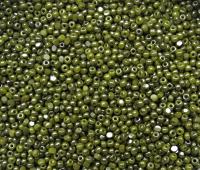 11/0 Charlotte true Cut Beads Ionized Olivine Opaque 10/20/50/250/500 Grams PREMIUM SEED Beads, vintage supplies