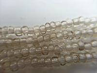 13/0 Charlotte Cut Beads Ionized Crystal Light Champagne 5/10/20/50/250/500 Grams craft supplies, jewelry making, embroidery materials
