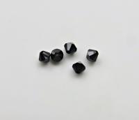 4/5mm Jet Black Swarovski Bicone 12/36/72/144/432/720 Pieces (280) Jewelry making beads, embroidery materials, crystal black