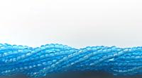 11/0 Charlotte true Cut Beads 2 MM Aqua Transparent 10/20/50/250/500 Grams (10 Grams 1300 Pieces)