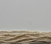 13/0 Charlotte Cut Beads Ivory 5/10/20/50/250/500 Grams craft supplies, jewelry making, embroidery materials, vintage beads, rare supplies