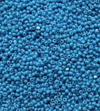 13/0 Charlotte true Cut Beads Opaque Turquoise 5/10/20/50/250/500 Grams native beads, jewlery making, findings