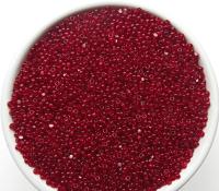 11/0 Charlotte Cut Beads Transparent Ruby 10/20/50/250/500 Premium Seed beads, jewelry making
