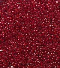 11/0 Charlotte Cut Beads Transparent Ruby 10/20/50/250/500 Premium Seed beads, jewelry making