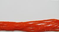 11/0 Charlotte true Cut Beads Orange Transparent 10/20/50/250/500 Grams PREMIUM SEED BEADS, jewelry making materials, vintage supplies