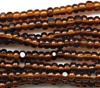 11/0 Hanks Charlotte Cut Beads 10140 Smoke Topaz 1/5/25/50/100 Hanks 2.0mm Brown Beads glass beads, jewelry supply, findings, craft supply