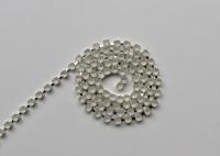 16 SS Rhinestone Chain Vintage Glass Crystal Frosted Silver Plated 4mm 1/2/5/15 Meters embroidery materials, craft findings, embellishments