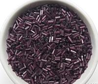 True Cuts Size 2 (2x4mm) Bugle Beads 5/10/20/50/250/500 Grams Light Amethyst Preciosa Ornella loose tube beads, embroidery materials