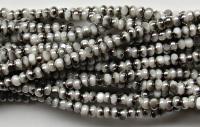 13/0 Charlotte Cut Beads Patina Pearl Off White Gun Metal 5/10/20/50/250/500 Grams craft supplies, jewelry making, embroidery materials