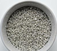 13/0 Charlotte Cut Beads Sterling Silver 5/10/20/50/250/500 Grams 1.6mm craft supplies, jewelry making, embroidery, vintage beads, rare bead