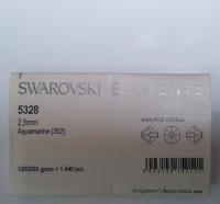 2.5mm Aquamarine Swarovski Bicone beads 36/72/144/432/1000 Pieces (202) Jewelry findings, embroidery materials, jewelry making, rare beads