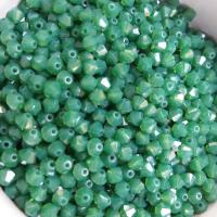 3mm Palace Green Opal Swarovski Bicone beads 36/72/144/432/720 Pieces (393) jewelry supplies, couture embroidery, wedding embellishments