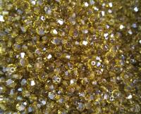 3mm Citrine Satin Swarovski Bicone beads 36/72/144/432/720 Pieces Jewelry findings, embroidery materials, jewelry making, craft supplies