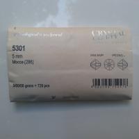 4/5mm Mocca Swarovski Bicone beads 36/72/144/432/720 Pieces (396) VINTAGE SWAROVSKI, wedding decorations, embroidery materials, rare beads