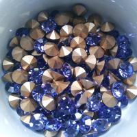 Swarovski 24ss/28ss/38ss Chaton Round Tanzanite (539) 6/12/24/100/300/500 Pieces