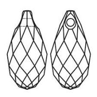 6010 Swarovski Briolette Pendants (3 Colors) 13 x 6.5 MM Fancy Crystal drops 2/6/12/36 Pieces