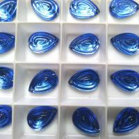 16x11mm Rare Vintage Swarovski Pear Swirl 2 HOLE Sew-On Rhinestones 2/6/12/36 pieces
