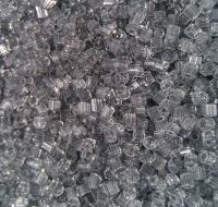10/0 2 Cuts Smoke Grey Transparent seed beads Vintage Czech Beads 50/100/500 Grams