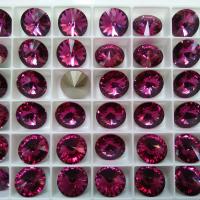 12mm Swarovski 1122 Rivoli Crystal Foiled in 28 Colours 6/12/24 Pieces PREMIUM Materials