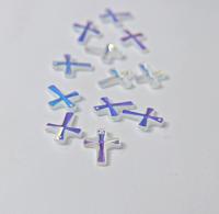Swarovski Elements 20mm Crystal Swarovski Crystal Classic Cross Pendant (2 Colors) - 6860 Jewelry supplies