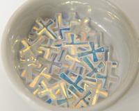 Swarovski Elements 20mm Crystal Swarovski Crystal Classic Cross Pendant (2 Colors) - 6860 Jewelry supplies
