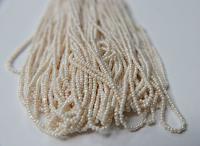 11/0 Hanks Charlotte Cut Beads Ivory 1/5/25/50/100 Hanks 2.0mm Pearl faceted craft supplies, embroidery materials, high quality rare beads