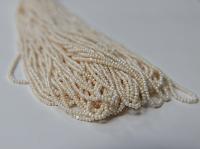 11/0 Hanks Charlotte Cut Beads Ivory 1/5/25/50/100 Hanks 2.0mm Pearl faceted craft supplies, embroidery materials, high quality rare beads